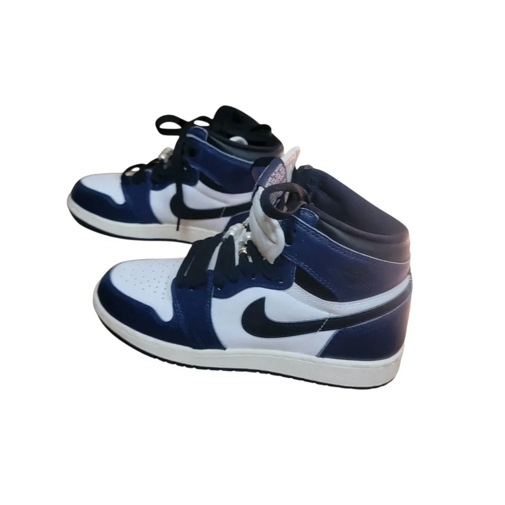 Nike Air Jordan 1 Retro High OG Midnight Navy Boys Sz 6Y FD1437-401, Eur 38.5